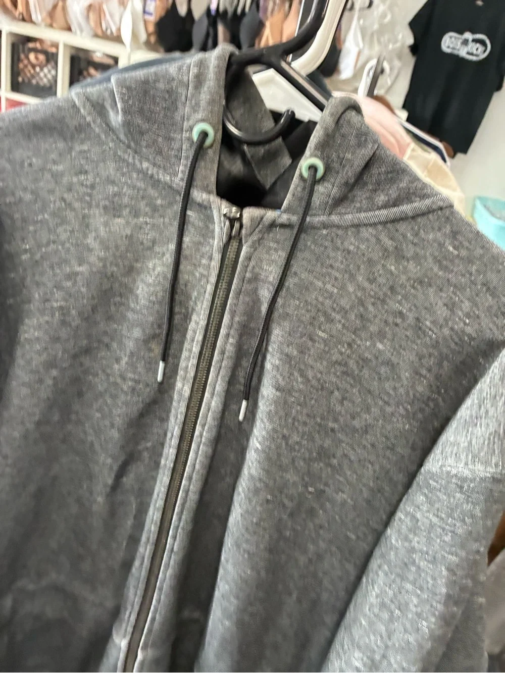 Men’s Jordan Sportswear Training Hoodie Used Sz 3XL Grey & BLK Pre Owned
